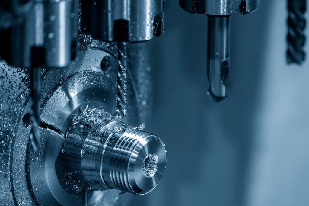 CNC turning for custom shafts and bushings