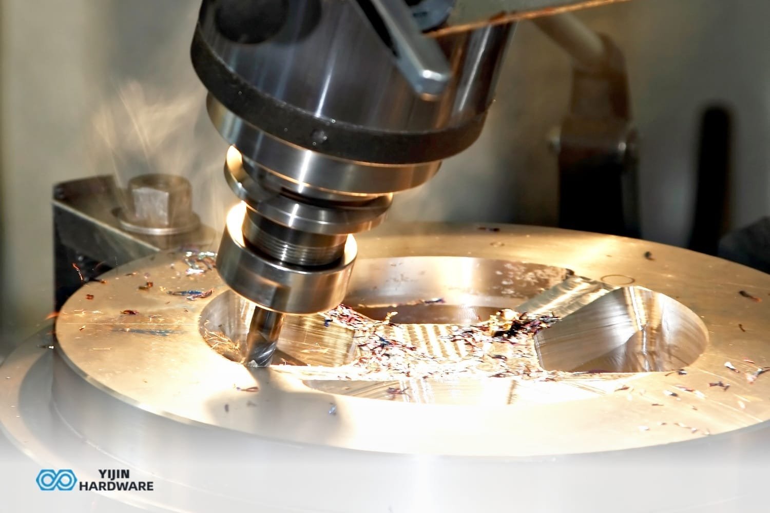 Turn-mill machining for multi-feature custom parts