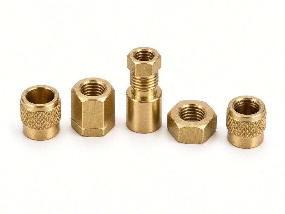 C360 Free-Cutting Brass CNC Machining | Precision Turned Parts | YJCNC