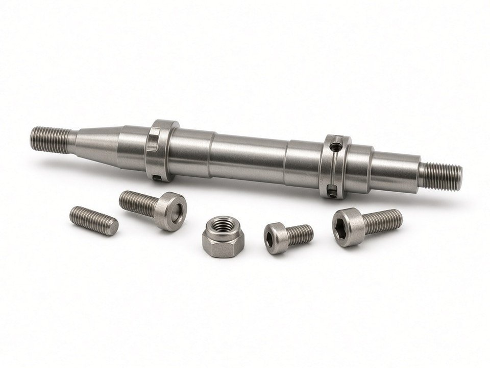 Monel 400 precision turned component produced by CNC machining