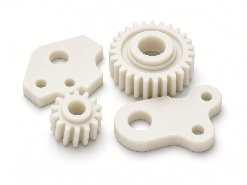 Nylon PA6 CNC Machining for Custom Industrial Parts