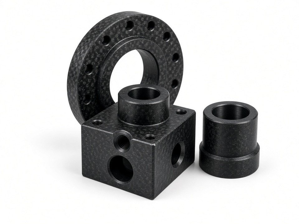 PEEK CF30 CNC Machining | Carbon Fiber Reinforced PEEK Parts | YJCNC