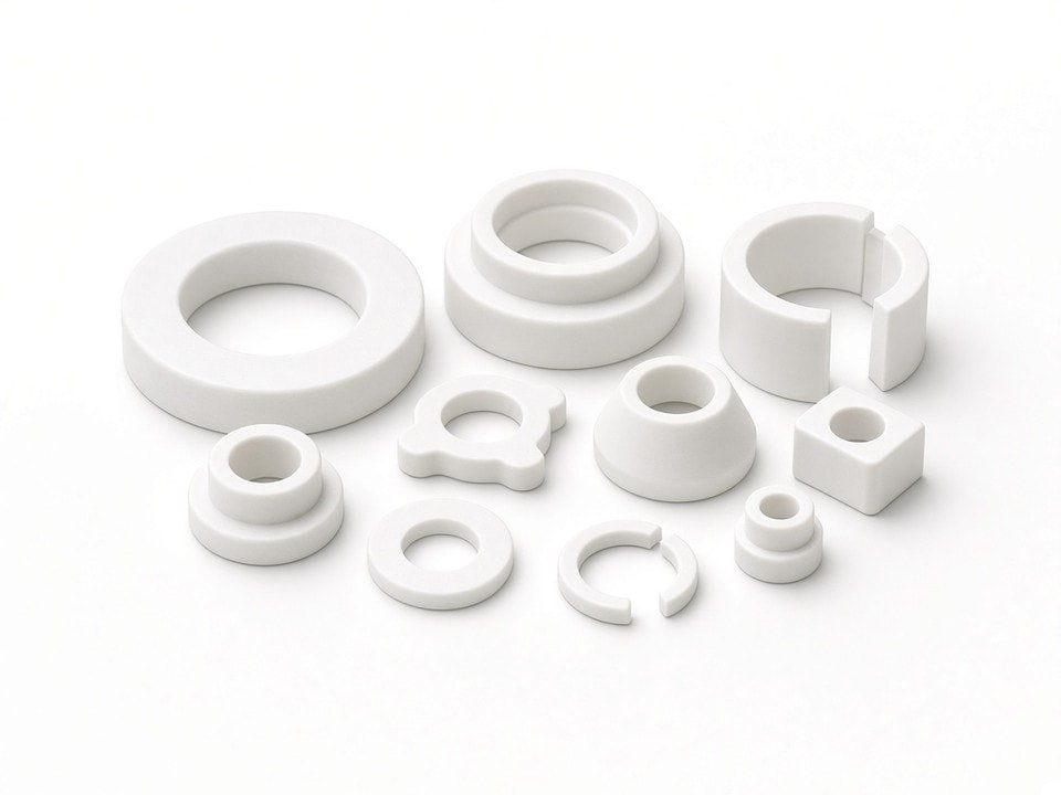 PTFE CNC Machining for Seals, Bushings & Insulators