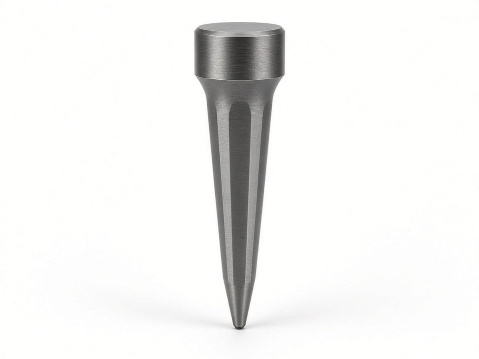 Custom S7 tool steel component manufactured to a customer drawing